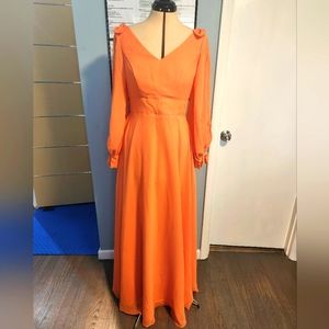 Hebeos Orange Dress